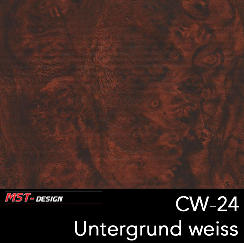Wassertransferdruckfolie CW-24 - Wurzelholz Holz - Film in 50 cm Breite