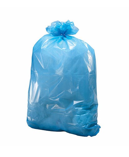 Müllbeutel Müllsack - Horn & Bauer - Compaktrolle 100 Stück - Polyethylen - 700 x 1100 mm - blau