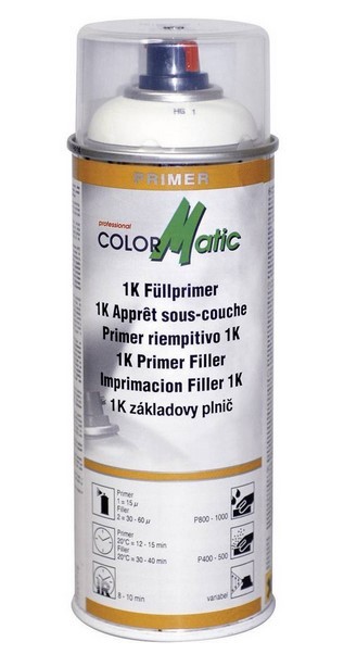 Colormatic 1K Füllprimer Spraydose 400 ml weiss - 856532