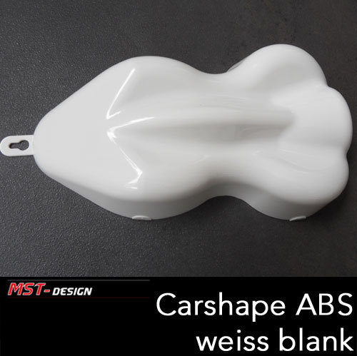 Carshape - Mustershape - Lackfrosch aus ABS weiss 25 Stück