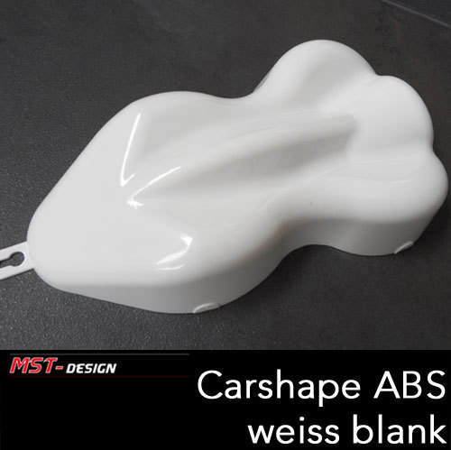 Carshape - Mustershape - Lackfrosch aus ABS weiss 100 Stück
