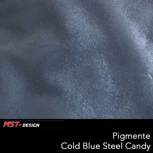 Pigmente Candy Cold blue steel blau Effektlack 25 Gramm