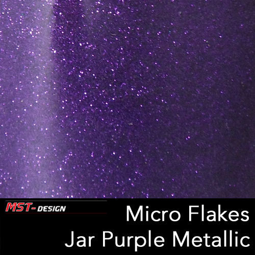 Micro Flakes Jar Purple Metallic Effektlack