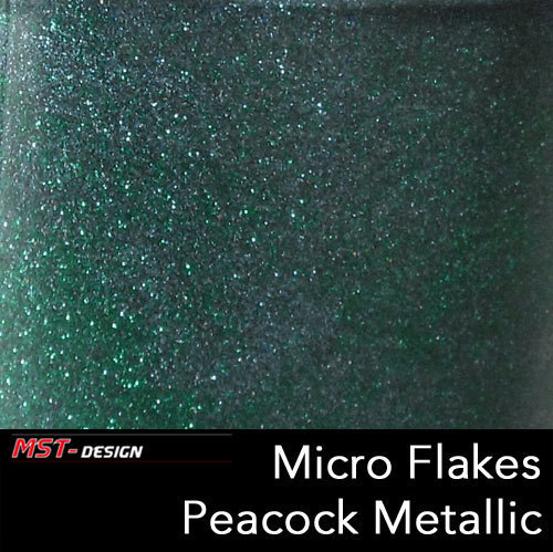 Micro Flakes Peacock Metallic Effektlack