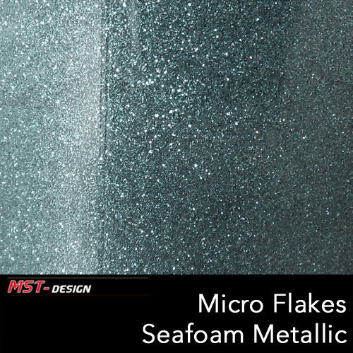 Micro Flakes Seafoam Metallic Effektlack