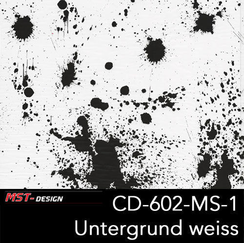 CD602-MS-1 1000 - Blutspritzer schwarz
