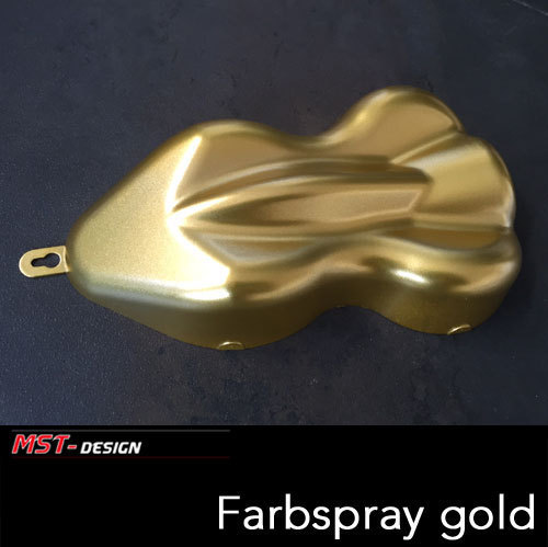 Spraydose Basislack - Nitro-Kombi-Lack gold 1K 400 ml - Felgengold