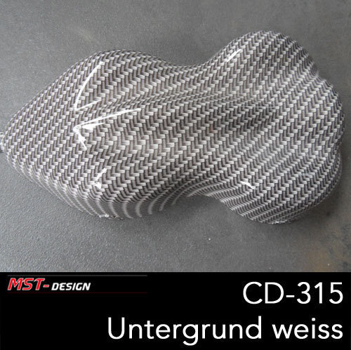 CD315 - Wassertransferdruckfilm Carbon