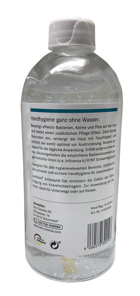 Desinfektionsmittel für Hände 500 ml - Pumpflasche