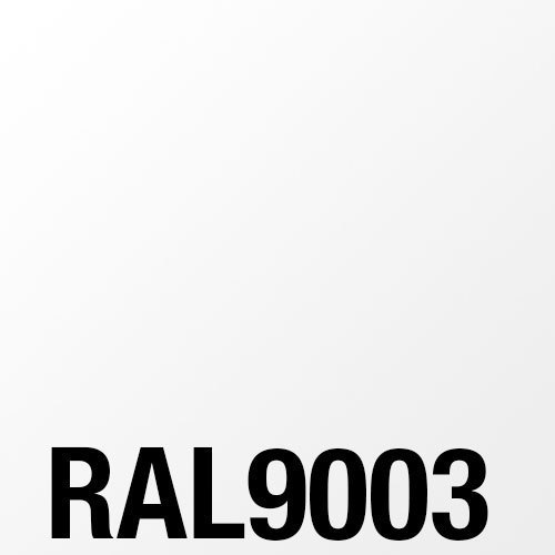 Nitrolack RAL 9003 - Signalweiss matt - 4 Liter - Dosen beschädigt